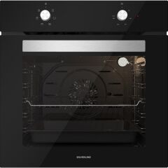 Silverline BO6501B01 - CS5343B01 - 3490 Oslo Siyah Ankastre Set