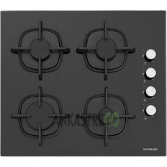 Silverline BO6502B02 - CS5343B01 Siyah Cam Ankastre Set