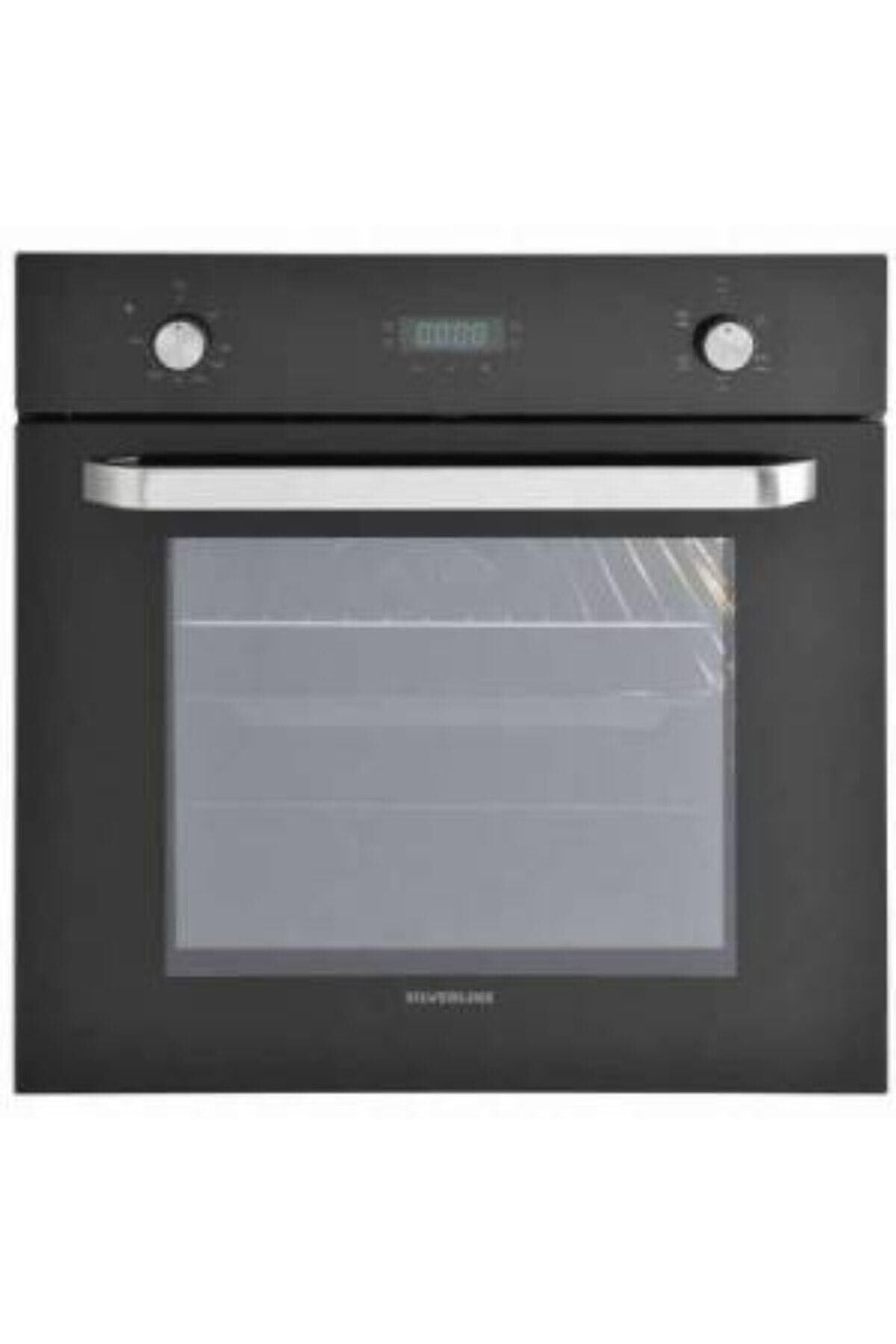 Silverline Bo6024b01 66lt Siyah ankastre  Fırın ( Outlet Üründür)
