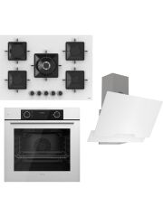 Fryart Ss Serisi Beyaz Set (SS036 + XE63CB +D064 )