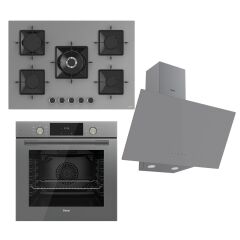 Ferre Flowart Ss Serisi Gri Set (ss038 + Qms63cpr +d079 ) -75'lik Seri