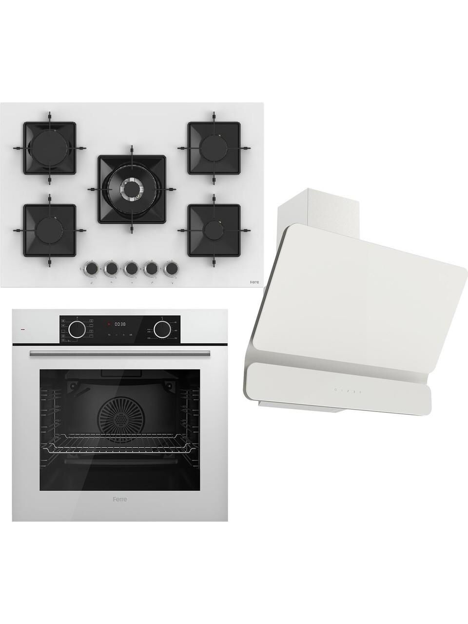 Ferre Fryart Ss Serisi Beyaz Set (SS036 + XE63CB +D081 )