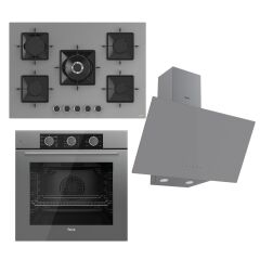 Ferre Fryart Ss Serisi Gri Set (ss038 + Qxe62cpr +d079 ) -75'lik Seri