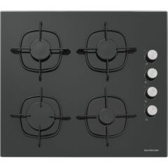 Silverline 3420 Classy - CS5335B01 - BO65E1B01 Siyah Cam Ankastre Set