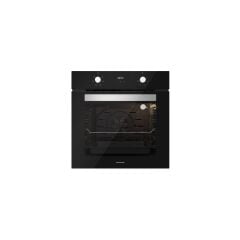 Silverline Siyah Cam Ankastre Set BO6502B02-CS5335B01-3457 Soho
