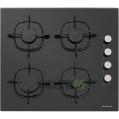 Silverline BO6503B01 - CS5335B01 - 3457 Soho 60 Siyah Cam Ankastre Set