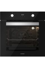 Silverline Siyah Cam Ankastre Set Bo6502b01 - Cs5335b01 - 3457