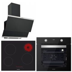 Silverline BO6502B02 - VC5446B01 - 3420 Classy 60 Ankastre Set