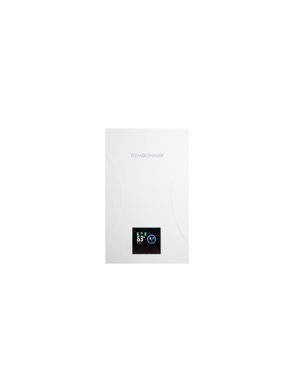 Termodinamik DEK 36 Dijital Elektrikli Kombi 36kw 380v (Isıtma + Sıcak Su)