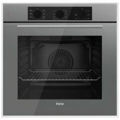 Ferre QBL62CPR 78 L Ankastre Fırın Gri (0+7 Konum)