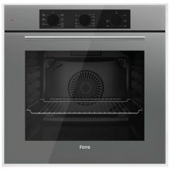 Ferre QBL62CPR 78 L Ankastre Fırın Gri (0+7 Konum)