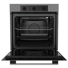 Ferre QBL62CPR 78 L Ankastre Fırın Gri (0+7 Konum)