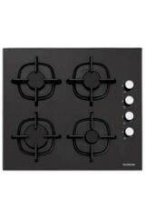 Silverline Siyah Cam Ankastre Set 5 Yıl Garanti (3457 Soho 60+cs5343b01+bo6504b01 3Lü)