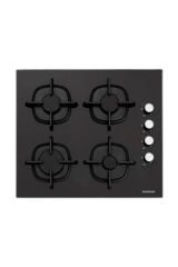 Silverline Siyah Cam Ankastre Set 5 Yıl Garanti (3420 Classy 60+cs5343b01+bo6502b02)