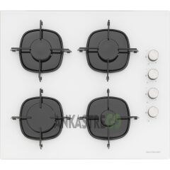 Silverline BO6502W02 - CS5335W01 - 3420 Classy 60 Beyaz Cam Ankastre Set