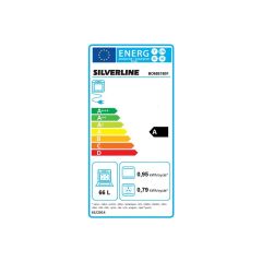 Silverline  BO65E1B01 Siyah Ankastre Fırın 72 Litre