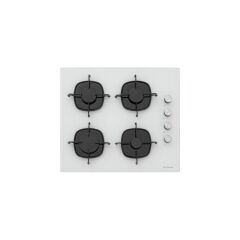 Silverline 2'li BO6501W01 - CS5335W01 Beyaz Cam Ankastre Set