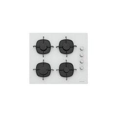 Silverline 2'li BO6501W01 - CS5335W01 Beyaz Cam Ankastre Set