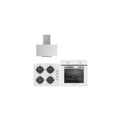 Silverline Ankastre Set Beyaz (BO6501W01-CS5349W01-3481)