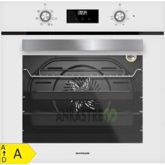 Silverline BO6502W02 - CS5365W01 - 3420 Classy 60 Beyaz Cam Ankastre Set