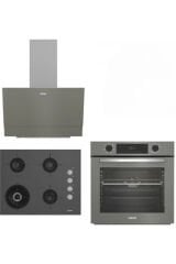 Altus Gri Cam Ankastre Set 322 G Turbo - 189 Dg Woklu - 510 G Davlumbaz
