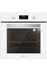 Silverline Beyaz Cam Ankastre Set bo6502w02-3457 Soho-cs5427w01