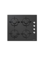 Silverline Siyah Cam Ankastre Set (3481 Flam 60+cs5335b02+bo6504b01)