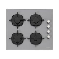 Silverline Gri Cam Ankastre Set BO65P4S01-CS5700E6S01-3481 Flam Gri (Buhar ve Airfryer Özellikli Fırın)