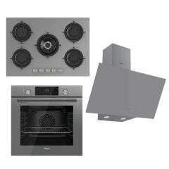 Ferre Flowart Serisi Gri Set (rs038+ Qms63cpr +d079 )