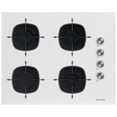 Silverline Beyaz Cam Ankastre SET(3481 FLAM-CS5700E7W01 65 M Ocak -BO6501W01)
