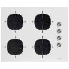Silverline Beyaz Cam Ankastre SET(3481 FLAM-CS5700E7W01 65 M Ocak -BO6501W01)