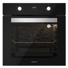 Silverline BO6502B01 - CS5335B01 - 3420 Classy 60 Siyah Ankastre Set