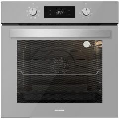 Silverline BO6504S01 - CS5343S01 - 3420 Classy 60 Gri Cam Ankastre Set