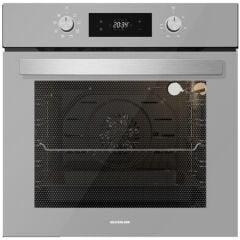 Silverline BO6504S01 - CS5343S01 - 3420 Classy 60 Gri Cam Ankastre Set