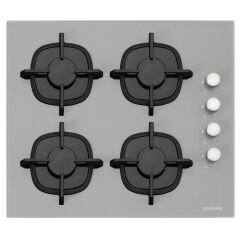 Silverline BO6504S01 - CS5343S01 - 3420 Classy 60 Gri Cam Ankastre Set