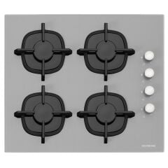 Silverline BO6504S01 - CS5343S01 - 3420 Classy 60 Gri Cam Ankastre Set