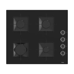 Ferre XE61MDV - SS205 - D086 4 Prog. Mekanik Statik Xl 78 Litre Ankastre Set - Inox/siyah