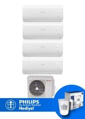 Bosch Multi Split İnverter Klima 36000 Btu 1 Dış + 4 İç Ünite 9+9+9+12 Btu (Su Arıtma Sürahisi Hediyeli)