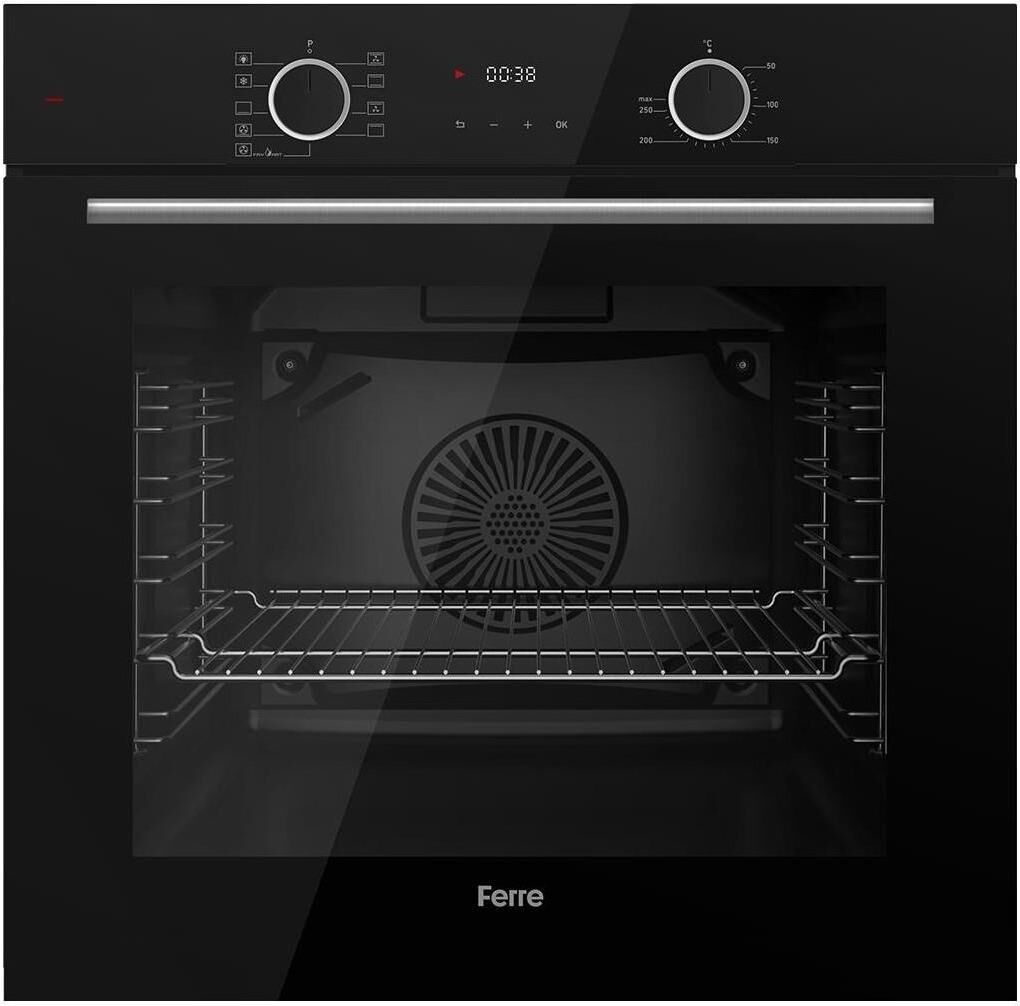 Ferre Fryart Serisi Airfry Pişirme Siyah Set (CS205 + XE63CS +D063 )