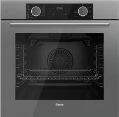 Ferre Fryart Ss Serisi Gri Set (CS208 + XE63CPR +D088 ) - Emaye Izgara