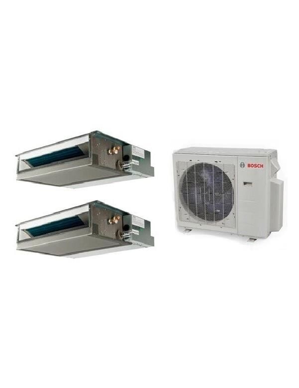 Bosch Multi Kanallı İnverter Klima 36000 Btu 1 Dış + İç Ünite 18000 + 18000 Btu