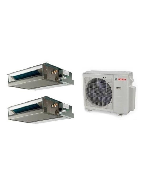 Bosch Multi Kanallı İnverter Klima 36000 Btu 1 Dış + İç Ünite 18000 + 18000 Btu