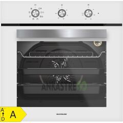 Silverline BO6503W01 - CS5349W01 - 3457 Soho 60 Beyaz Cam Ankastre Set