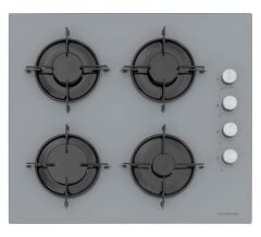 Silverline CS5349S01 Gri Cam  Ankastre Ocak