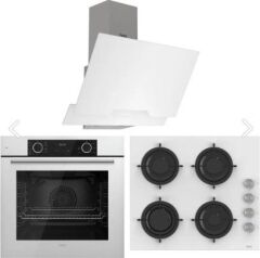 Ferre Fryart Hava Fritözü Fonksiyonlu Ankastre Set Beyaz (D064 CS206 XE63CB) Fryart Beyaz Set