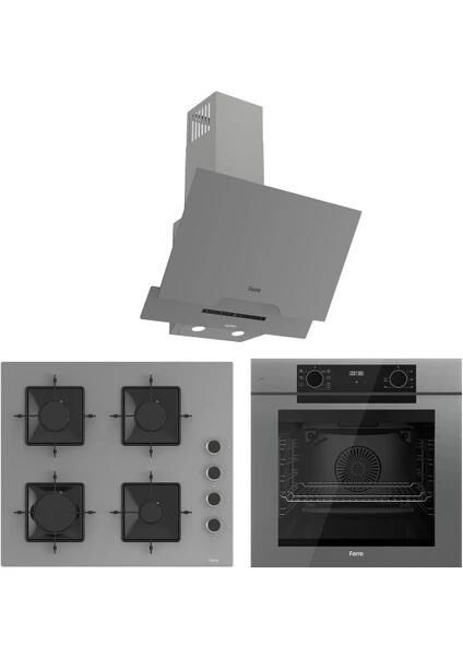 Ferre New Grion Silent Ankastre Set ( QEP63CPR-SS208-D065SA )