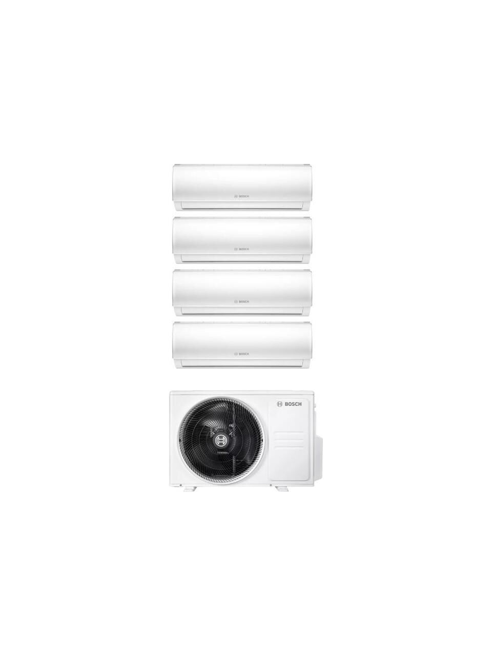 Bosch Multi Split İnverter Klima 42000 Btu 1 Dış + 4 İç Ünite 9000 + 9000 + 9000 + 24000 Btu