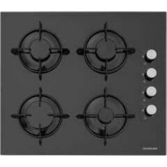 Silverline BO6502B02 - CS5349B01 - 3490 Oslo Siyah Ankastre Set