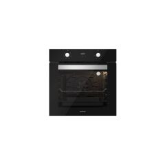 Silverline Siyah Cam Ankastre Set BO6502B02-CS5335B01-3457 Soho