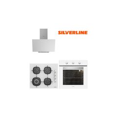 Silverline 3'lü Ankastre Set (BO6503W01-3481 BEYAZ-CS5629W01)